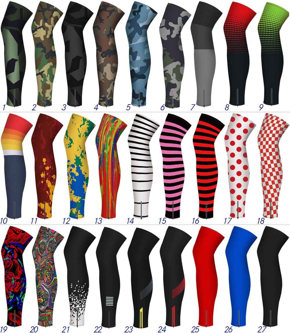 Cycling Gears - Thermische fleece fietsbeenwarmers, MTB-kniepad, Mountain Road