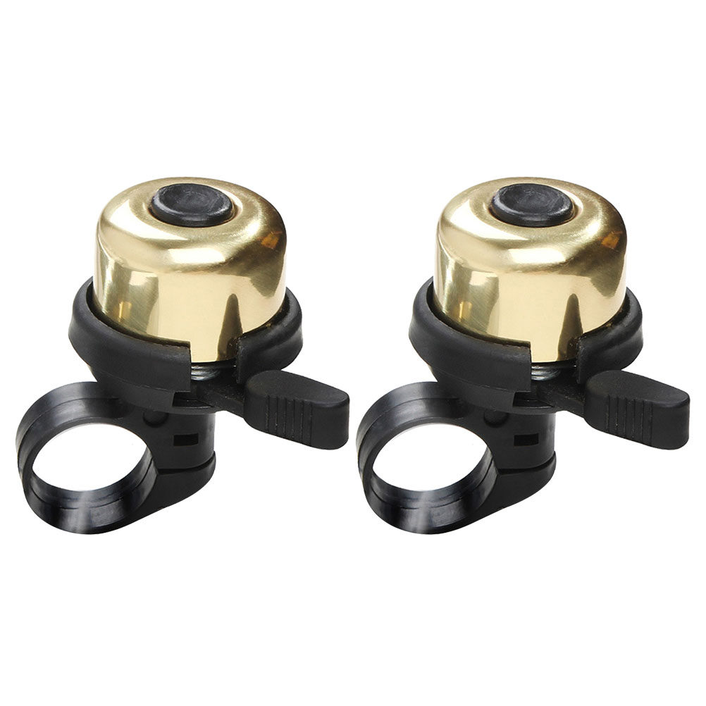 Road Cycling Essential Gear - 2 stuks luide mini-fietsbel van koper,
