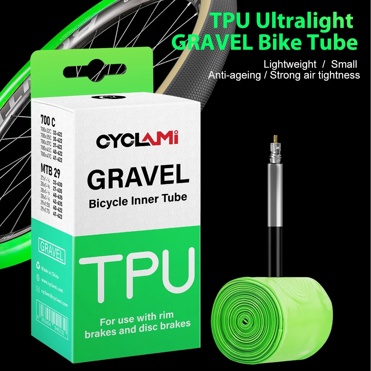 Gravel Bike Tires - Cyclami Ultralichte Weg Mtb 29 Bike