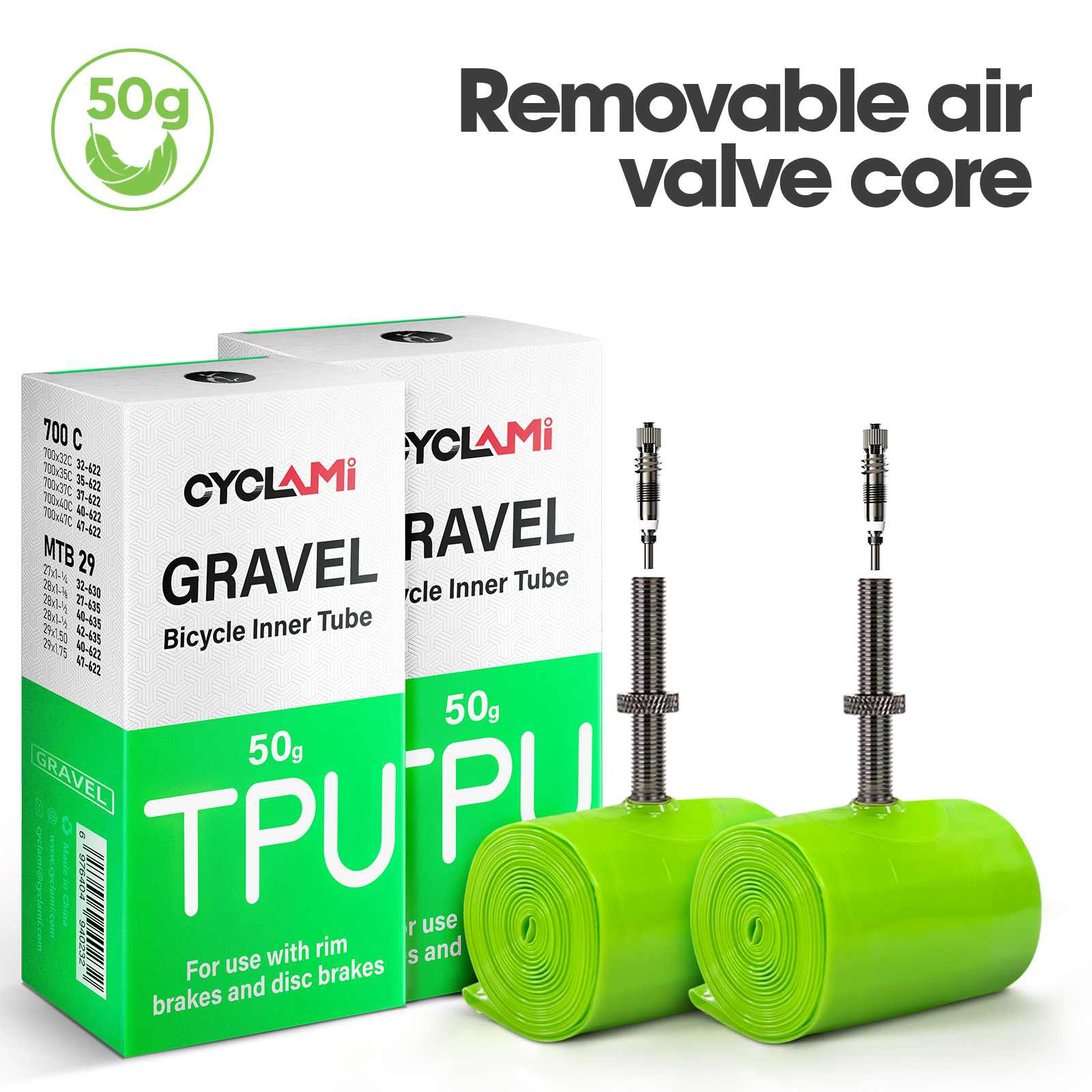 Gravel Bike Tires - CYCLAMI Ultralight Road MTB 29 Fiets