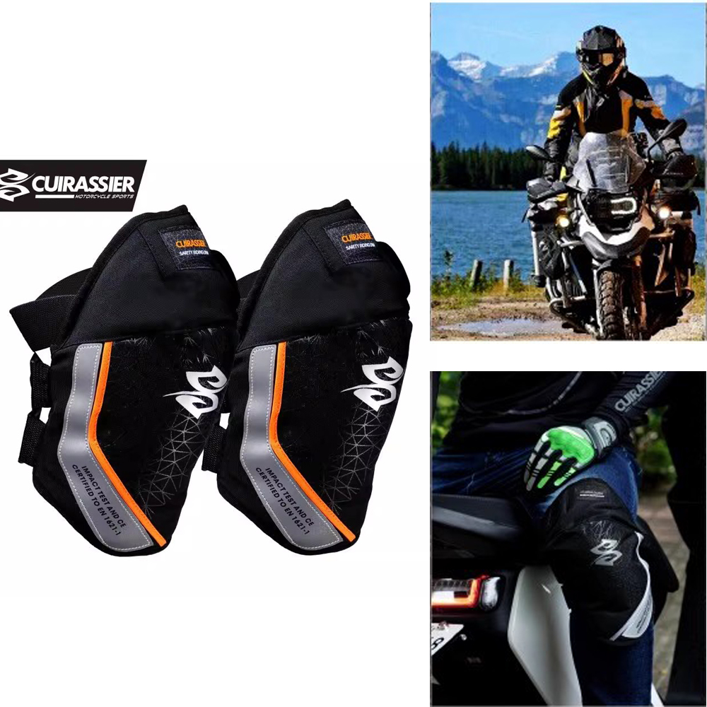 Cycling Gear Black - Heren motorrijden kniebeschermers motorcrossuitrusting accessoires motorrijder