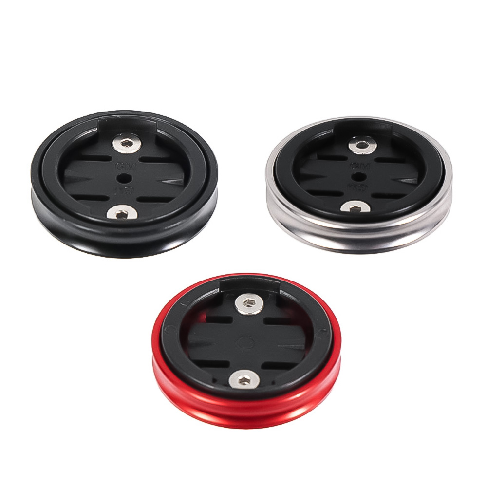 Cycling Gear Mount - CNC-fietscomputerhouder, voor Garmin Edge snelheidsmeterhouder, fietsstuurpen