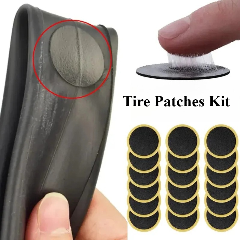 Bicycle Repair Kit - Lijmvrije fietsbandpatcheset Snelle reparatiekleefstof Sneldrogende bandbeschermingspatch