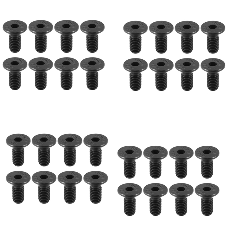 Mtb Pedals - 32 stuks MTB-fietsslot schoenklamp montageschroef voor