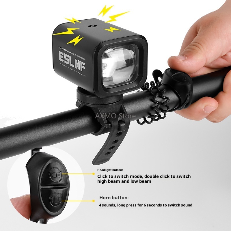 Oplaadbare hoorn fietskoplamp  - Road Cycling Essential Gear recensie en prijs