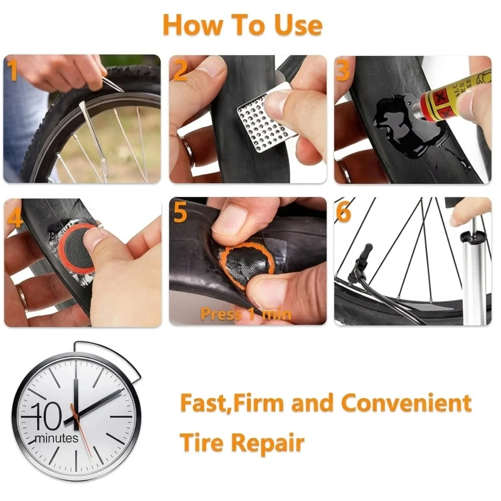 MIRAVEXL Fietsbandreparatieset - Bicycle Repair Kit recensie en prijs