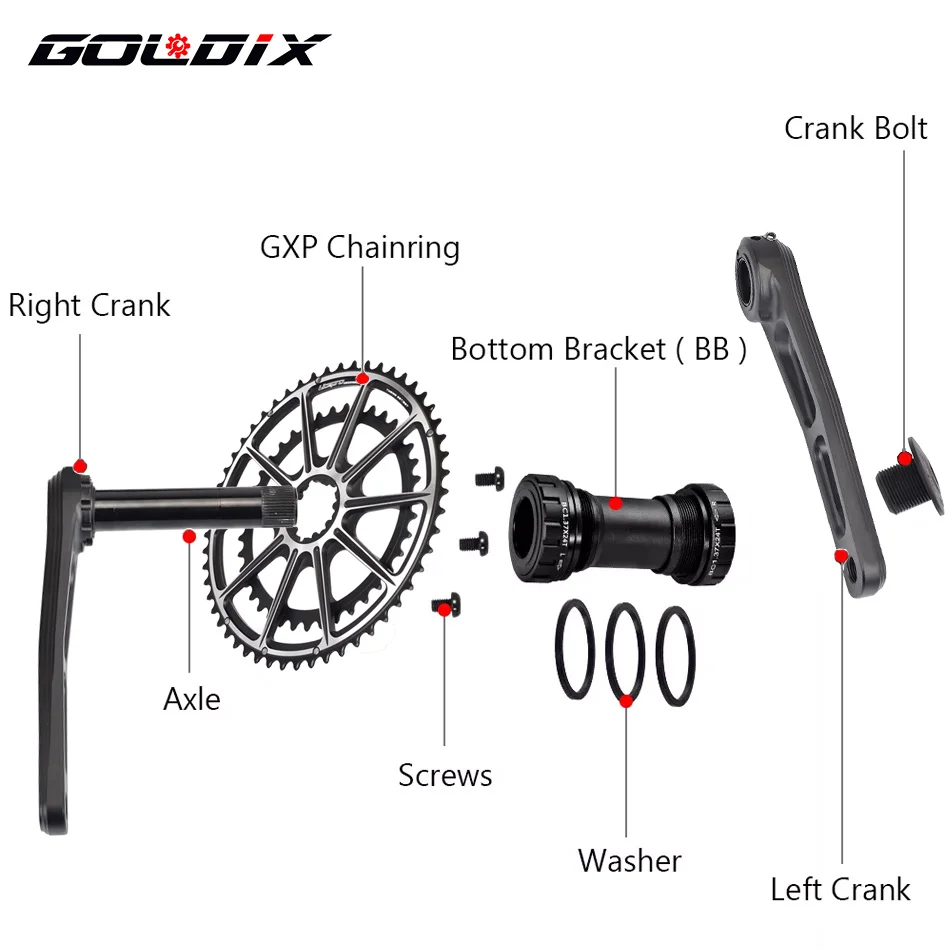 Goldix Cnc Road Cranks Armen F - Gravel Bike Tires recensie en prijs