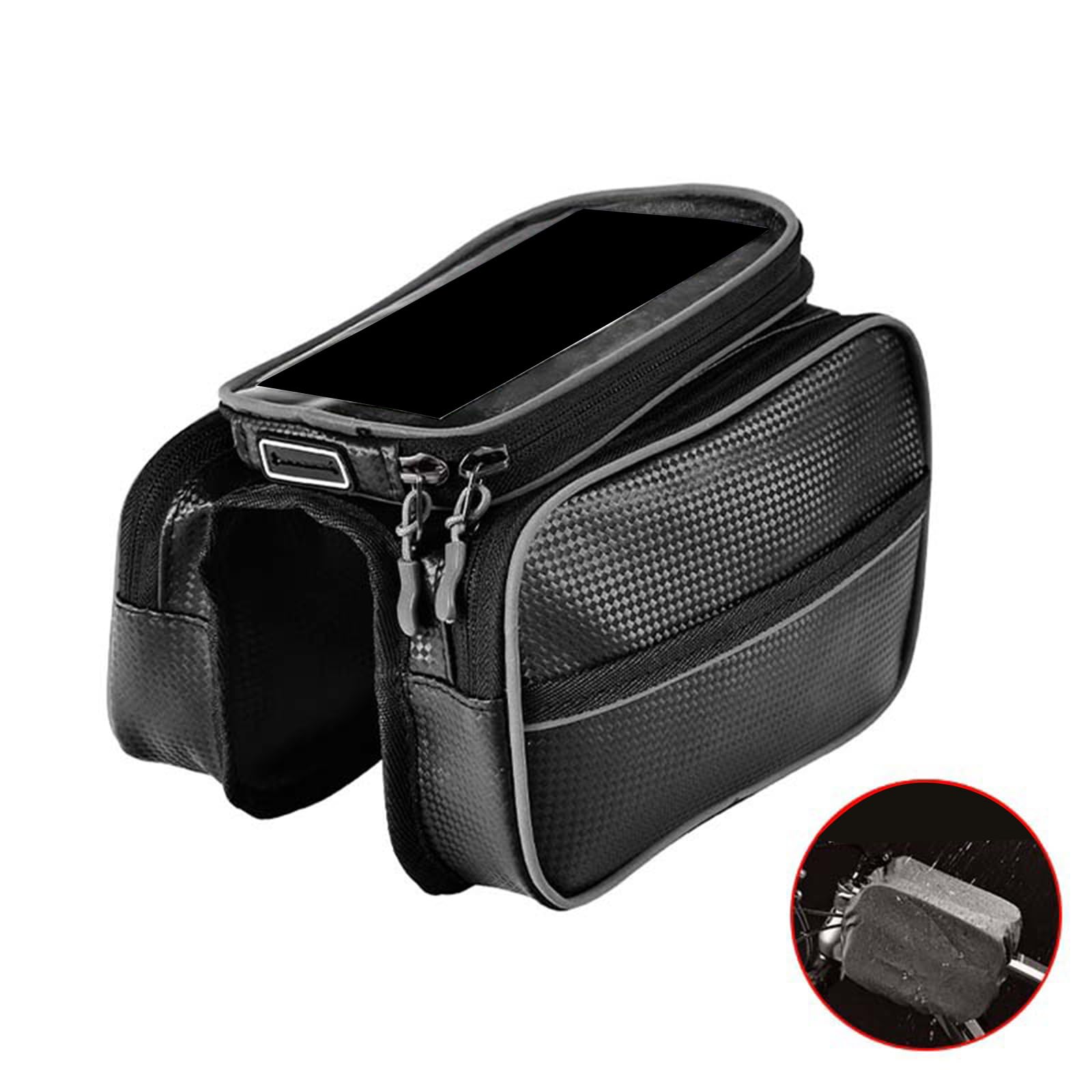 Fiets voorframe tas voor essen - Road Cycling Essential Gear recensie en prijs