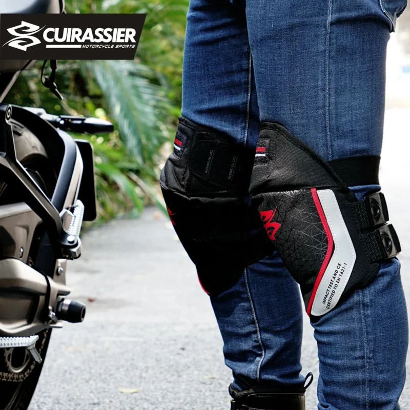 Heren motorrijden kniebescherm - Cycling Gear Black recensie en prijs