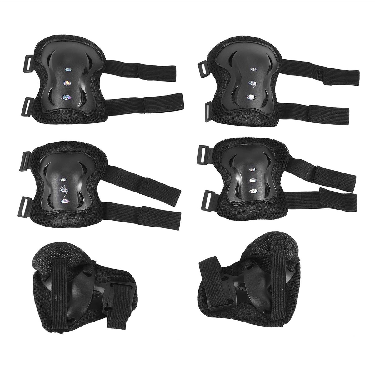 【zwart huodong】2X Kniebescherm - Cycling Gear Black recensie en prijs